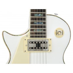DIMAVERY LP-700L E-Guitar, LH, white